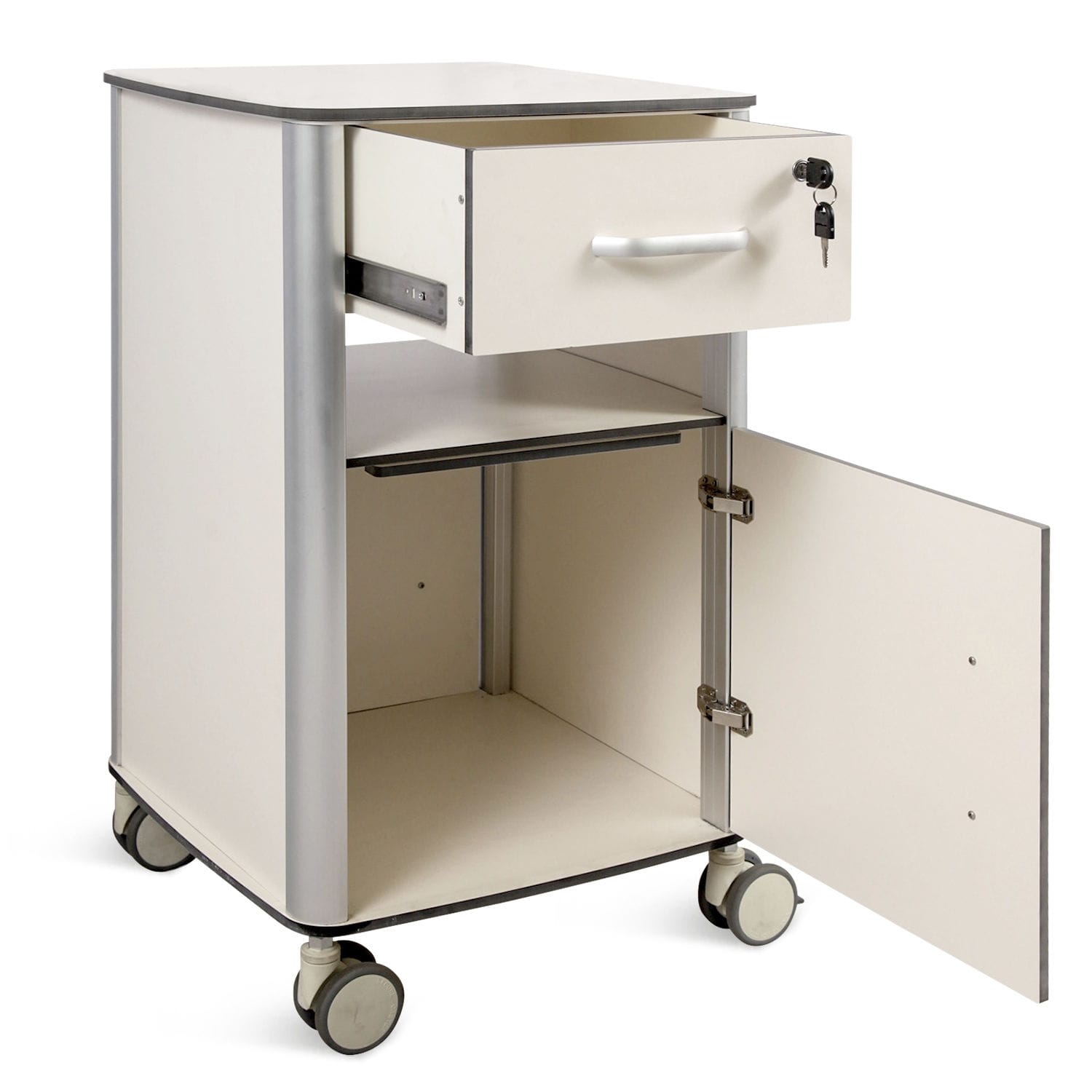 Bedside table with drawers - SKS025 - Jiangsu Saikang Medical 