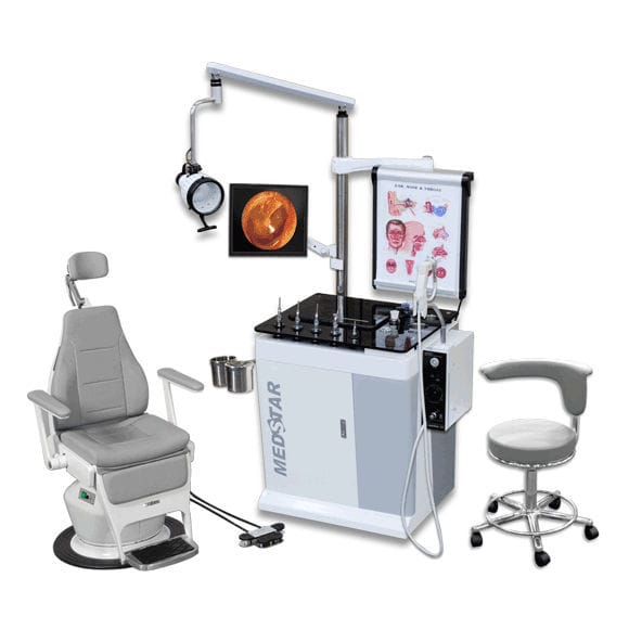 ENT workstation Grand2000S Medstar with chair / compact / automatic