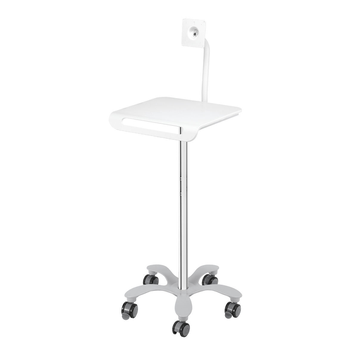 Heightadjustable computer cart HC series Modern Solid Industrial