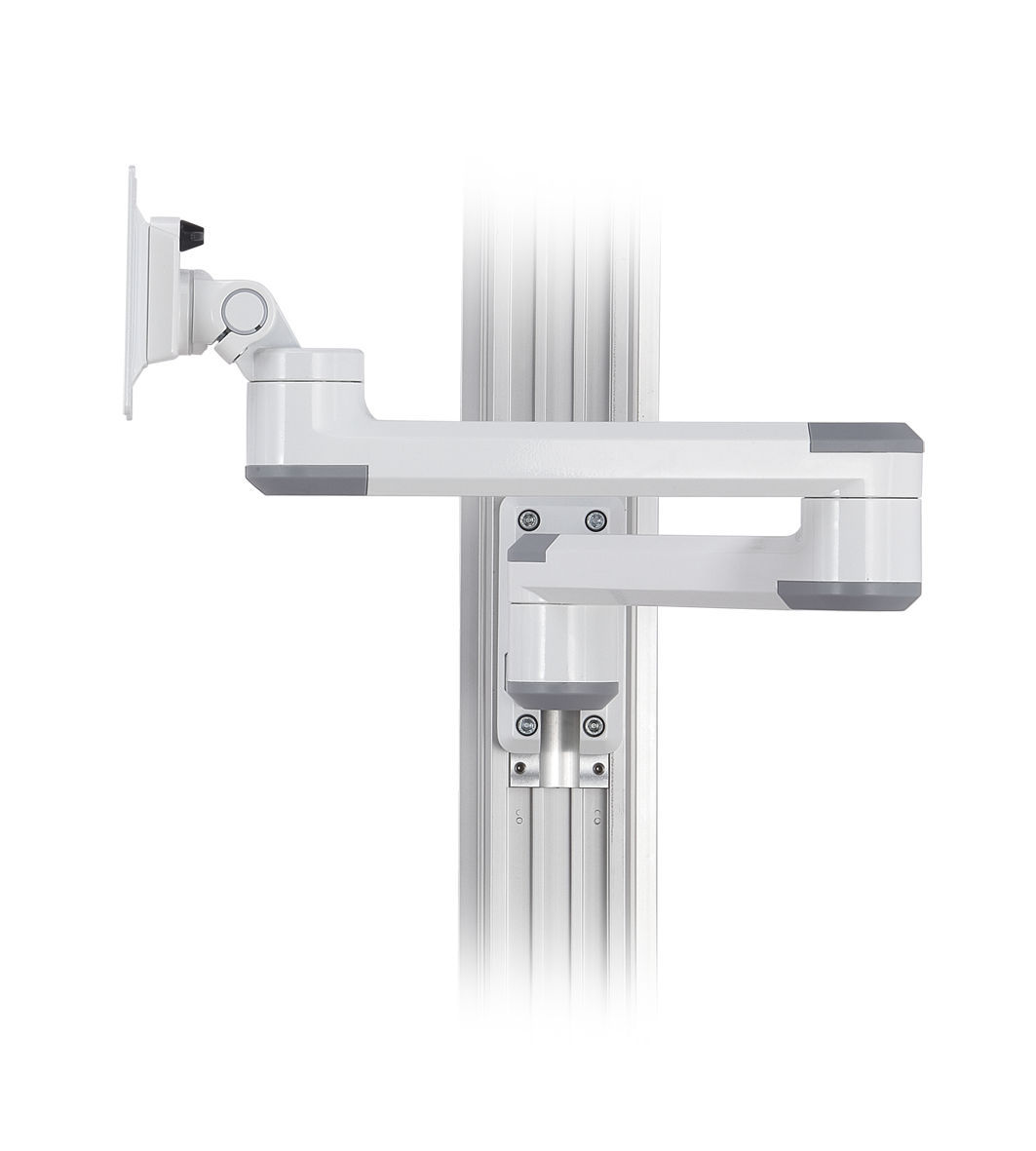 Railmounted monitor support arm HM8521, HMB8615, HMA8627 Modern