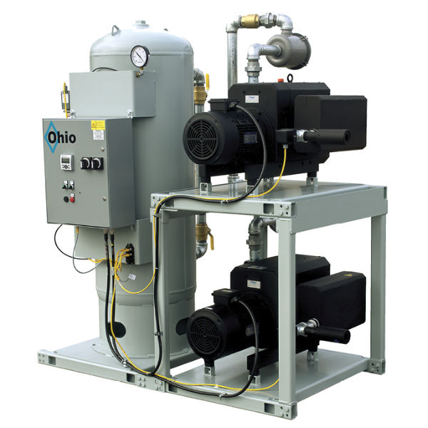 Medical vacuum system C300BT2H120 Ohio Medical rotary claw / oilfree