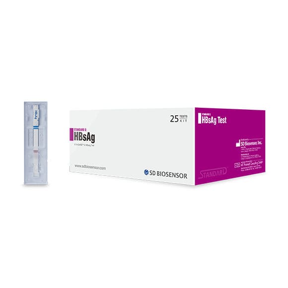 Hepatitis B Assay Kit - 09HBS10C - SD BIOSENSOR. INC - For Antigens ...