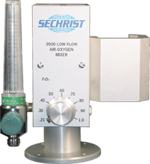 Ventilation gas blender 20459 Sechrist Industries air / oxygen