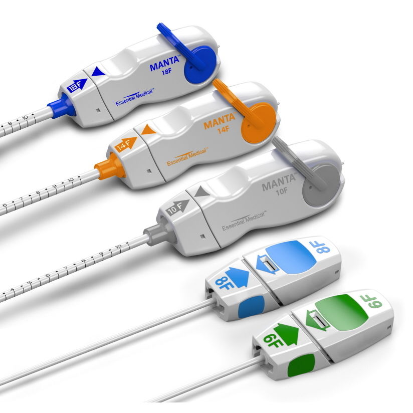 Vascular closure system MANTA™ Teleflex Medical with anchor