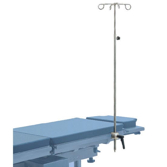Tablemounted IV pole 9916002 OPT SurgiSystems 4hook / for