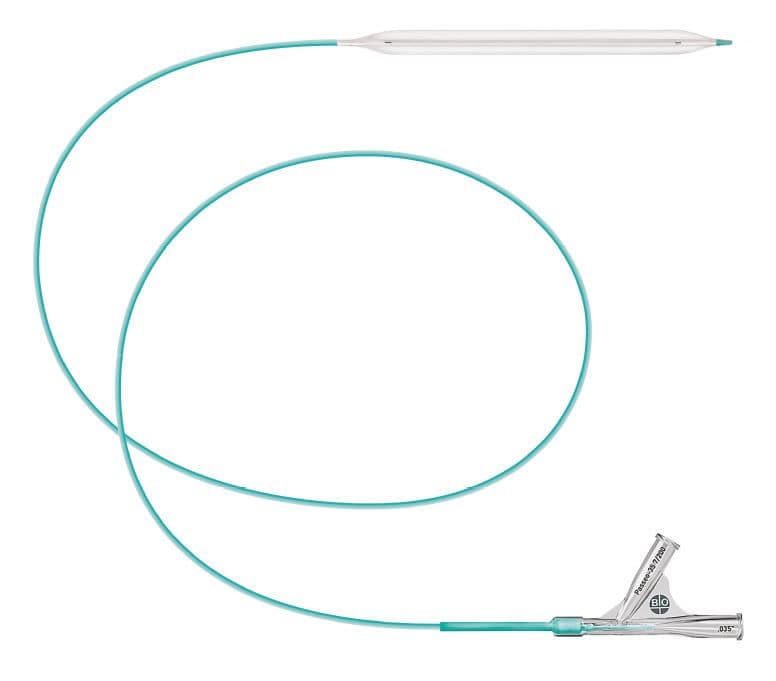 Stent delivery catheter Passeo35 Biotronik blood vessel / balloon