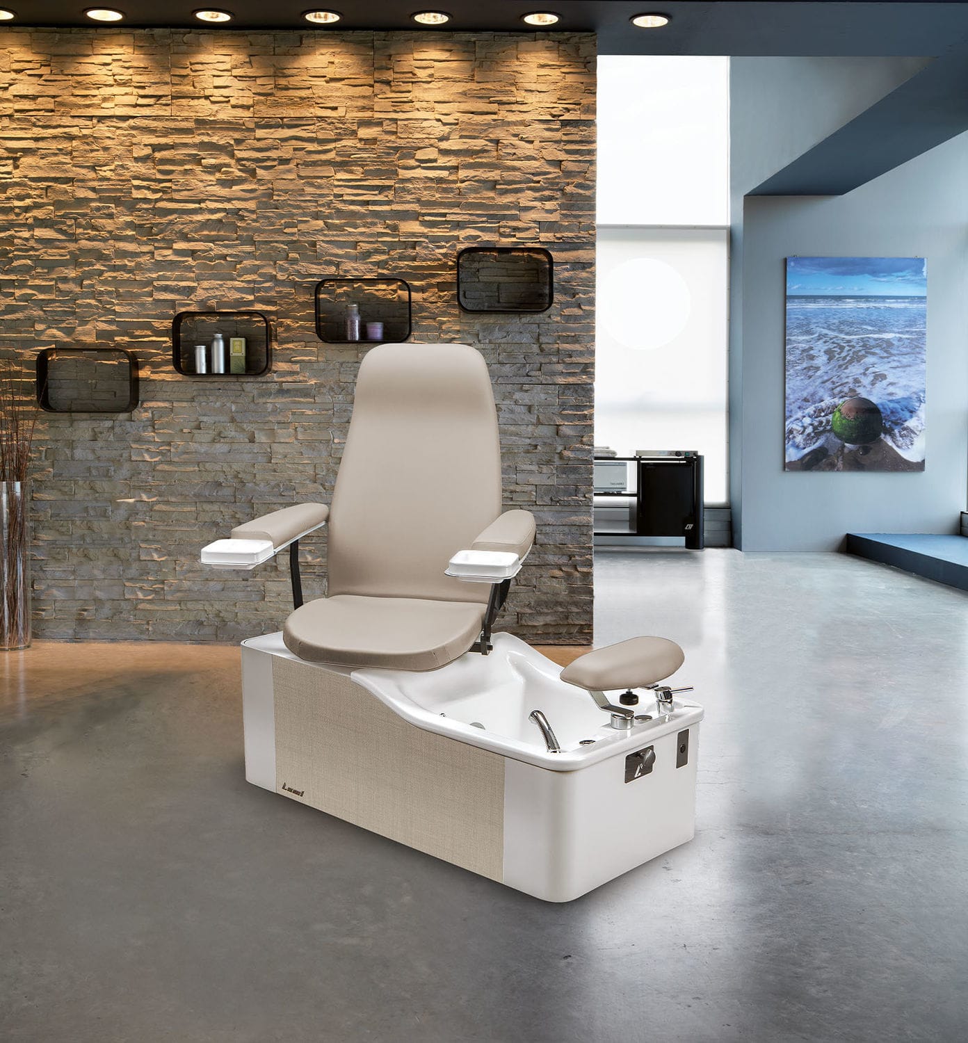 Pedicure unit with pedispa - Elba Pedi Spa - Lemi MD - 2-section / not ...