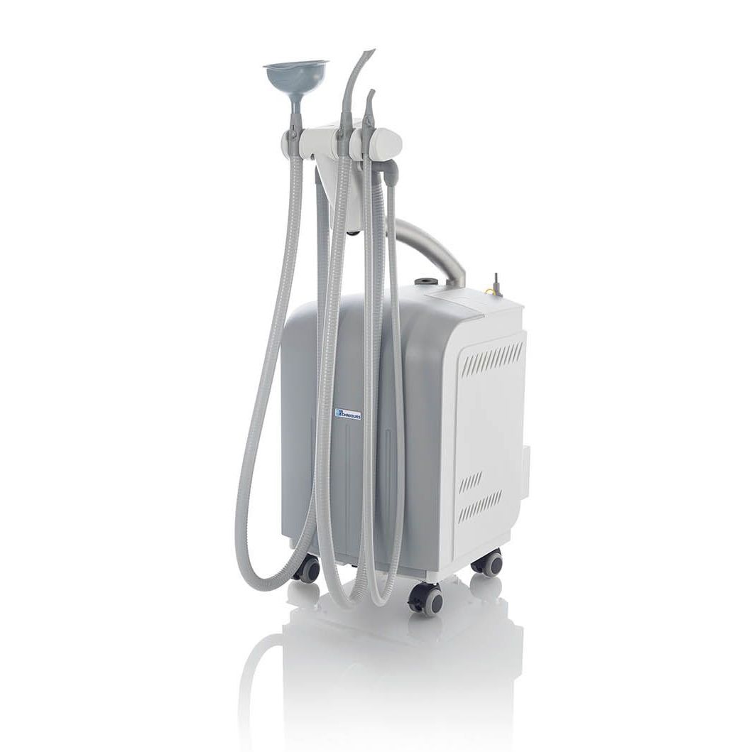 Dental clinic suction system Mojave Mobile Air Techniques mobile