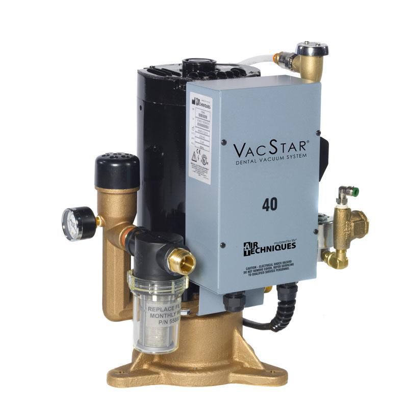 Dental vacuum pump VacStar 40 Air Techniques oilfree / 3workstation