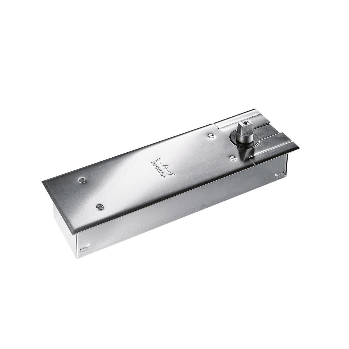 Medical facility door closer - BTS80 - dormakaba - concealed in floor