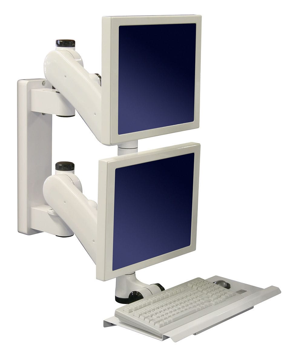 Wall-mounted Monitor Support Arm - Cleanmount - Strongarm - Medical 