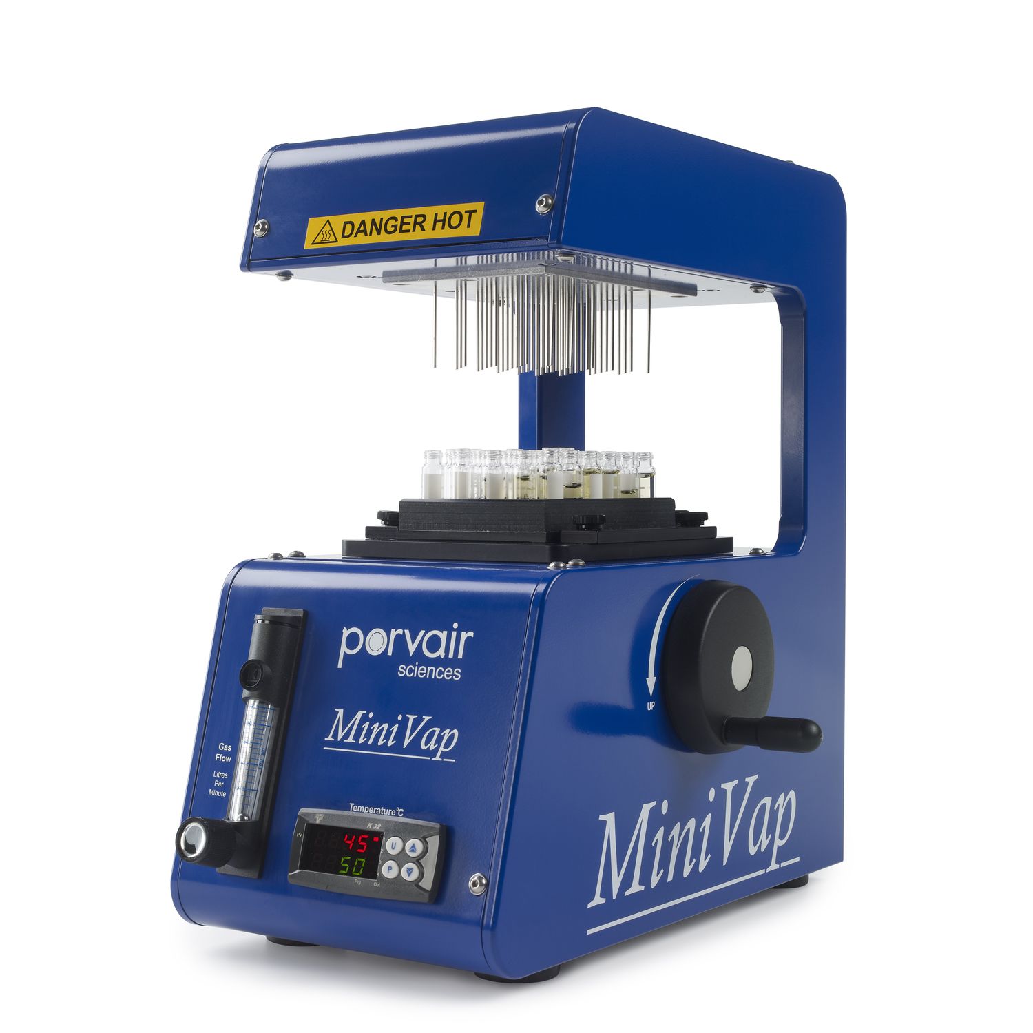 Sample concentrator evaporator MiniVap Porvair Sciences Ltd