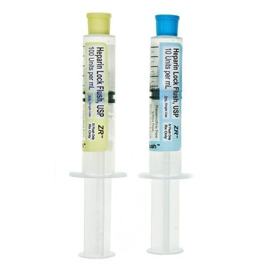 Flush syringe EXHH5 Healthmark 10 ml / 100 ml