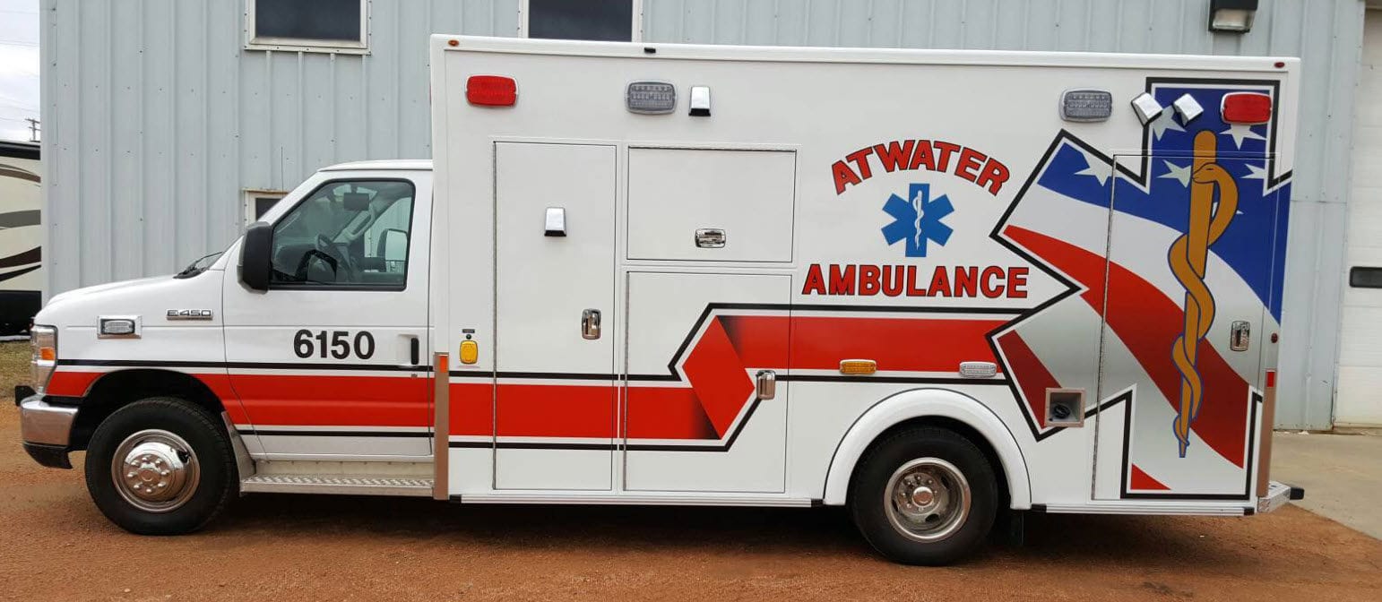 Box ambulance MX 170 DEMERS truck / type III