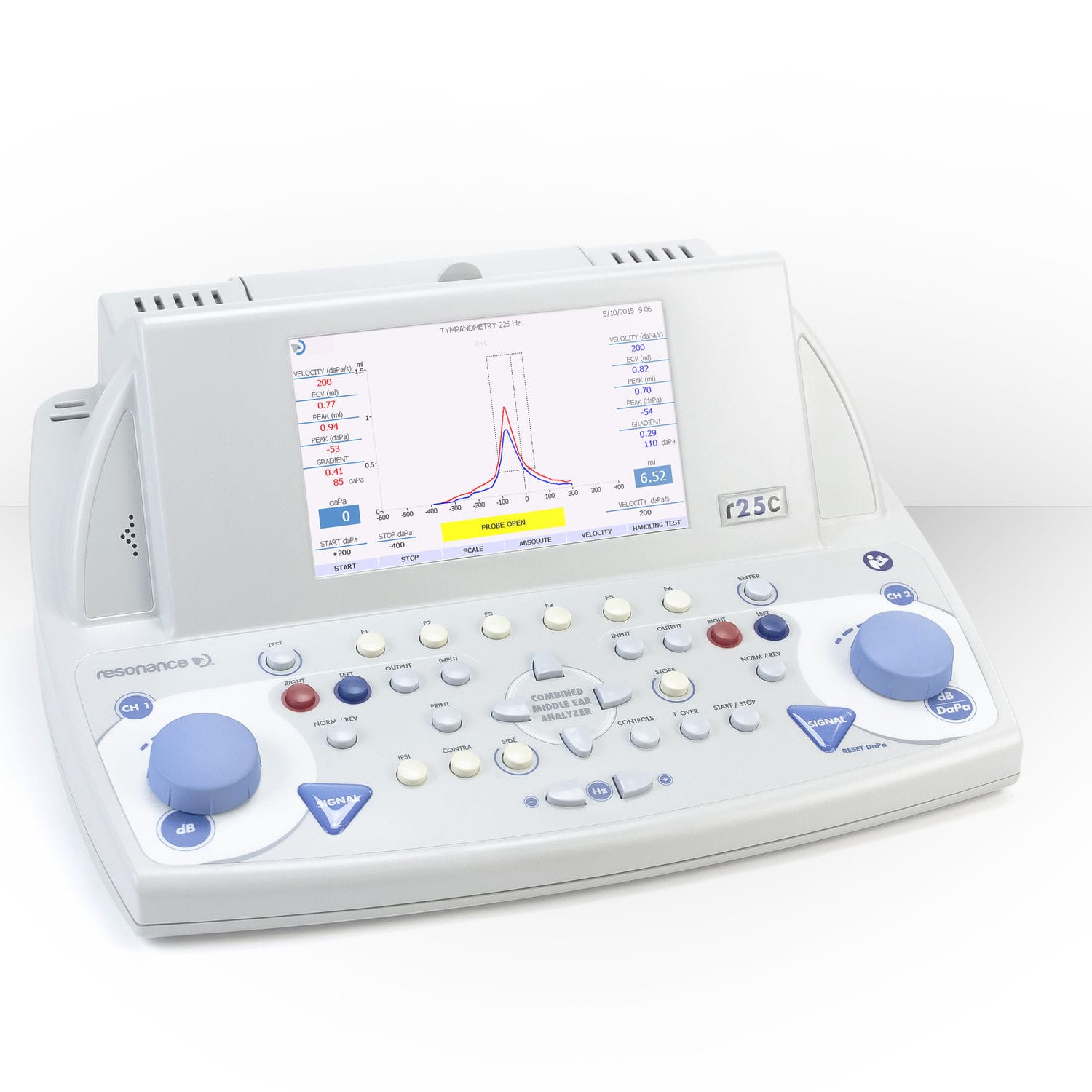 Diagnostic Audiometer R25c Lite Combined Diagnosric Audio Tymp Resonance Diagnostic 9713