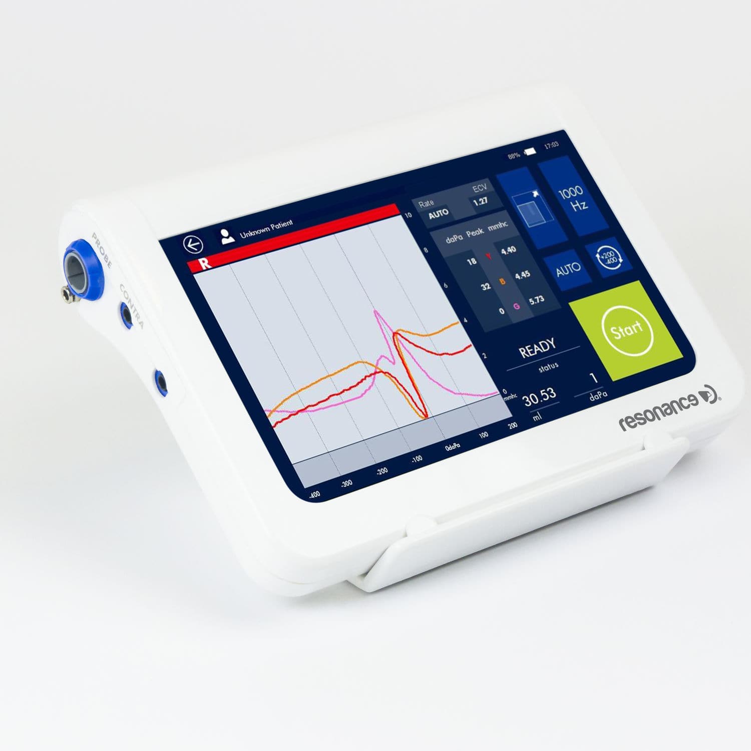 Acoustic reflex tester r16m Resonance screening tympanometer