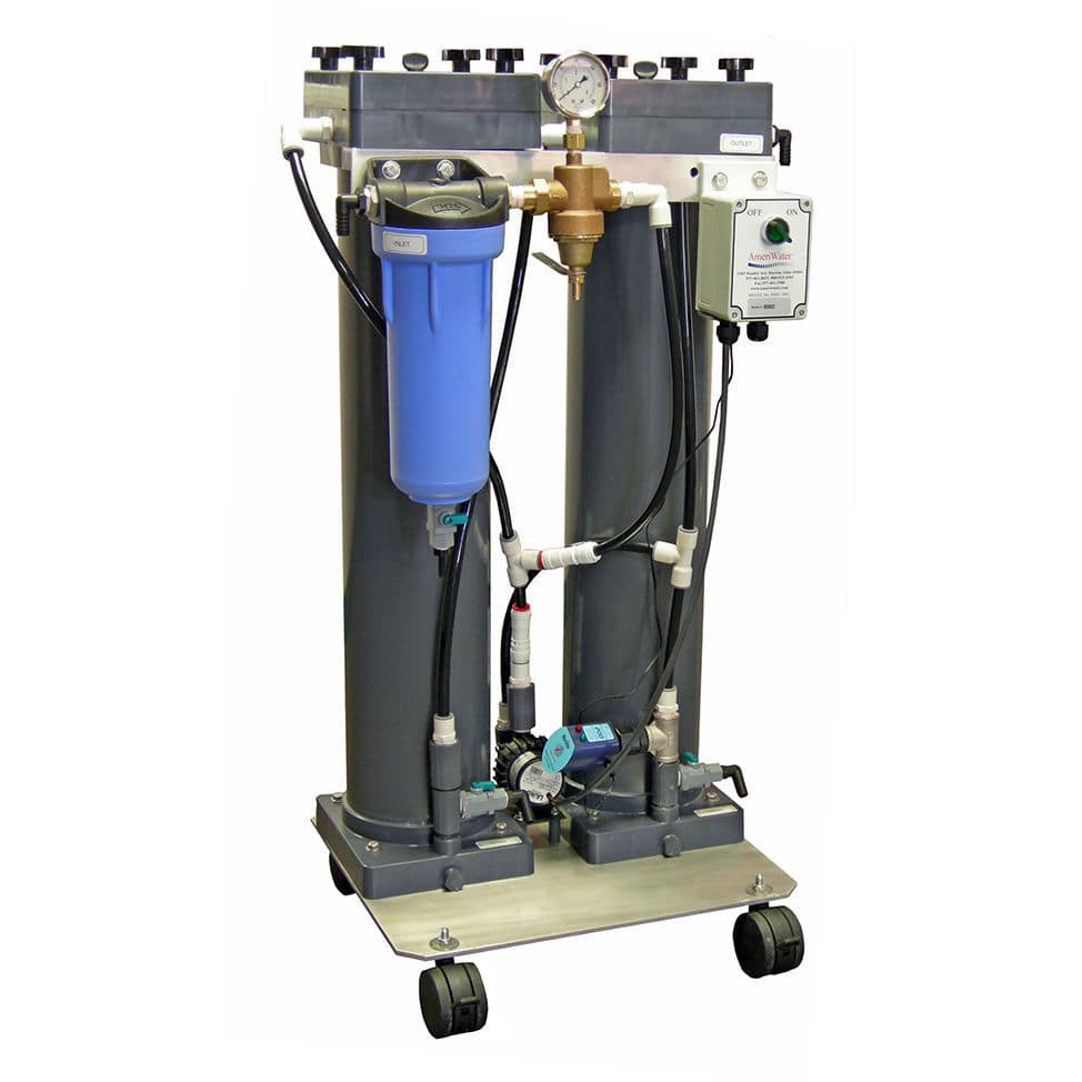 Laboratory water purifier 00HC2002 AmeriWater ion exchange resins