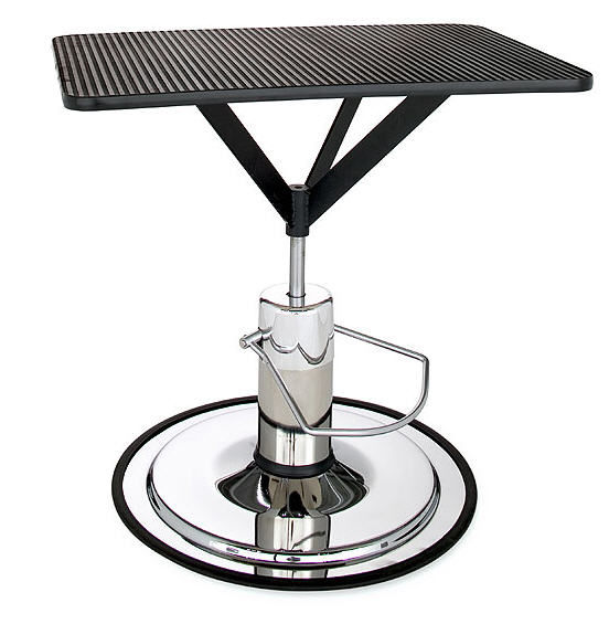 rotating grooming table