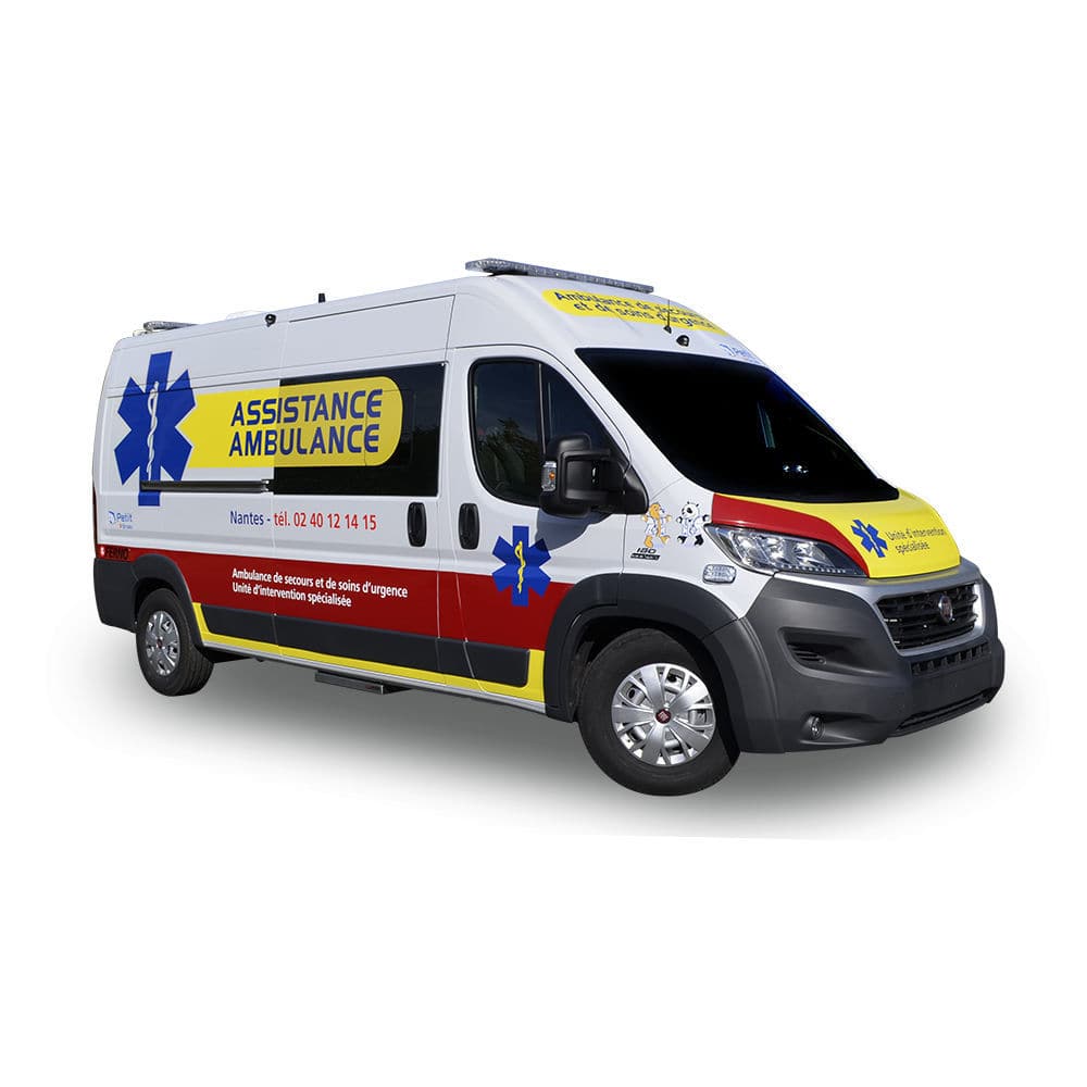 Van ambulance - Gruau - bariatric