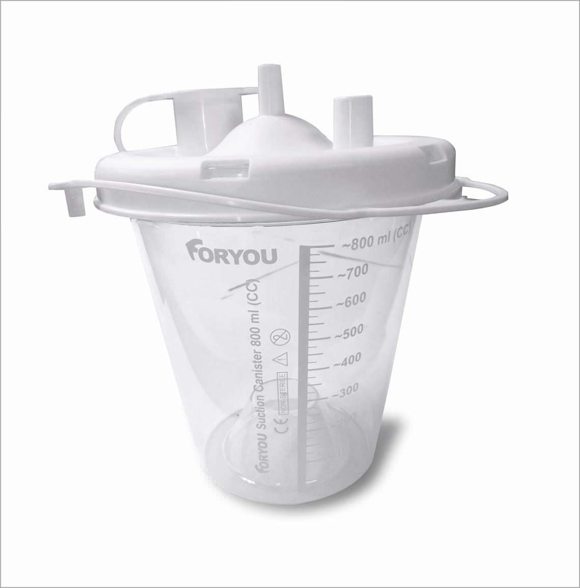 Body fluids suction jar Foryou NPWT Canister 4L Health