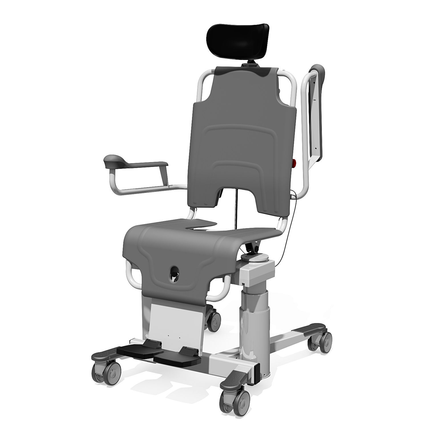 Shower chair TR 1000 TR Equipment AB with high backrest / with