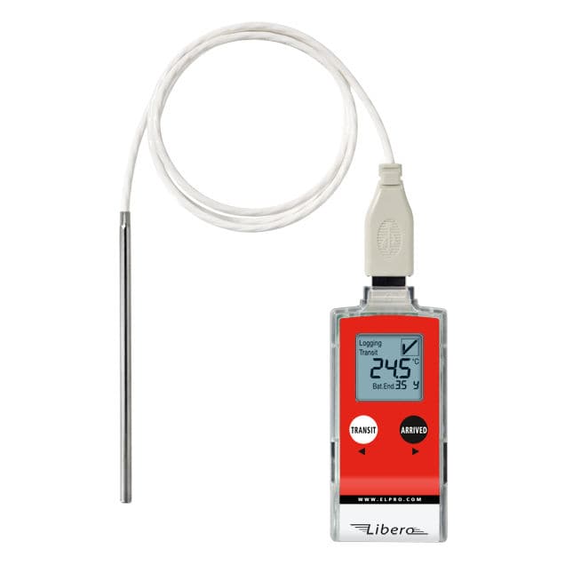 Temperature data logger LIBERO Te1P ELPROBUCHS AG USB / with probe