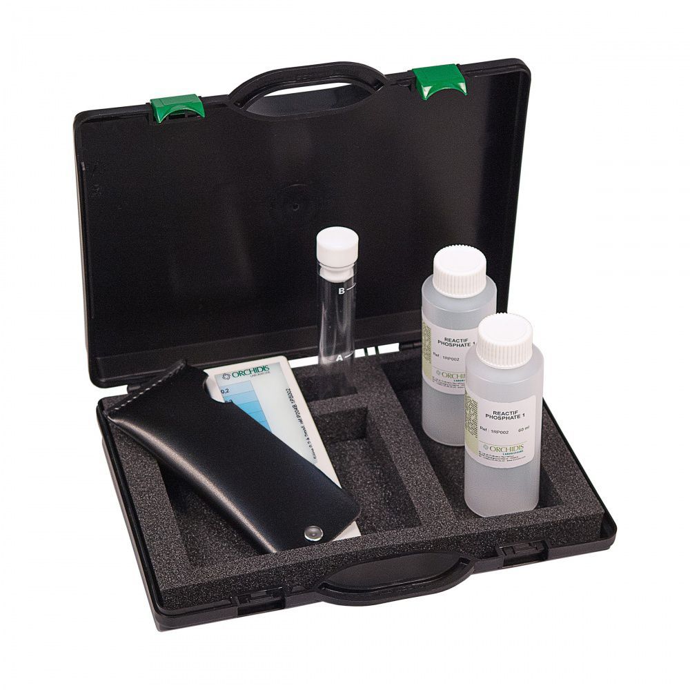 Water analysis test kit 1KP004 AQUALABO phosphate / for water / colorimetric