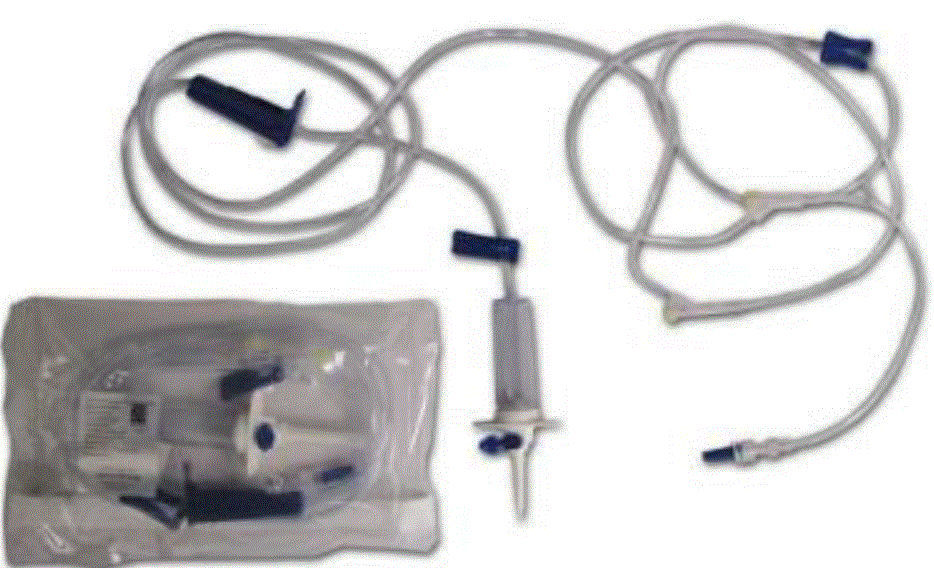 Veterinary tubing ConntrolV Leading Edge intravenous infusion