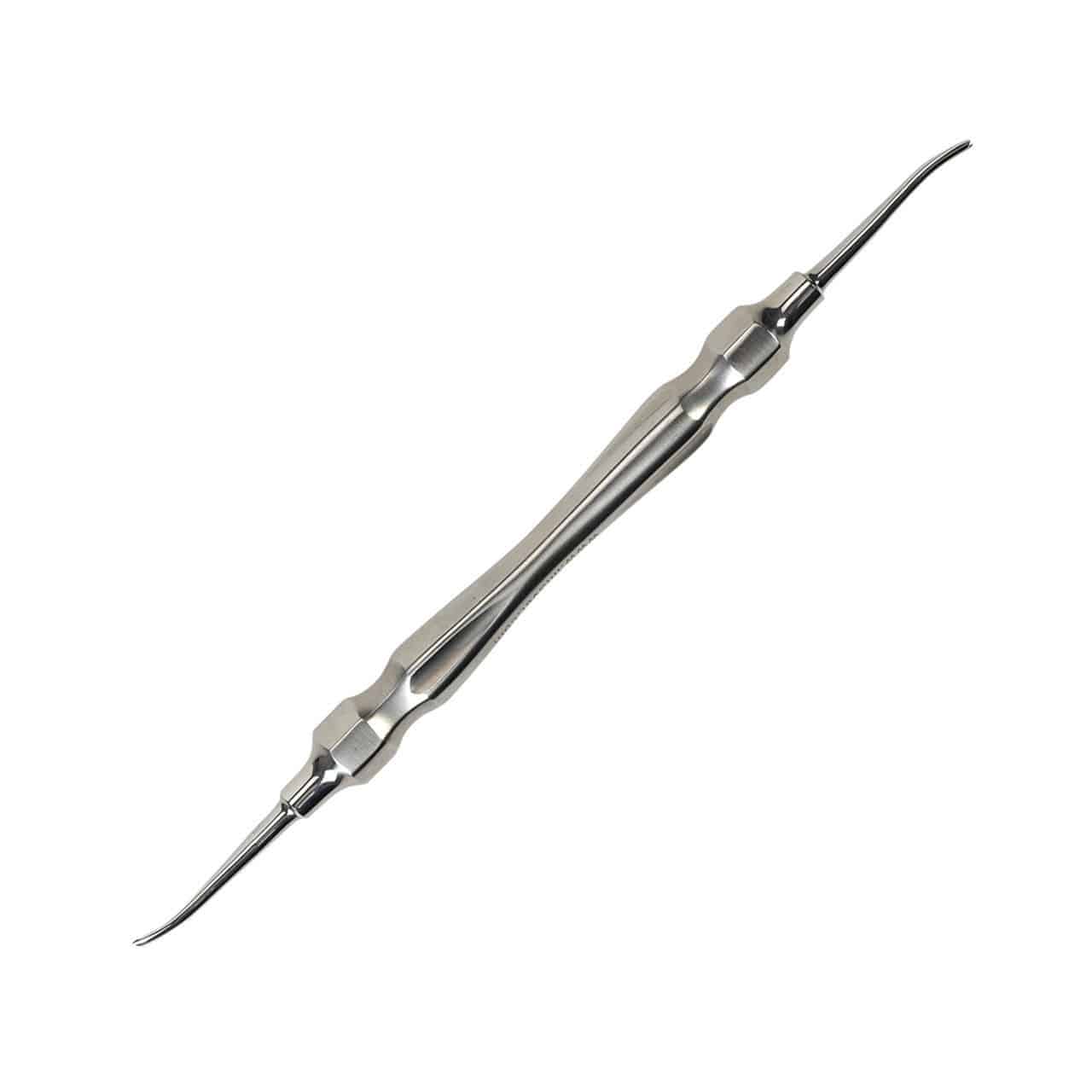 Set Di 6 Elevatori Dentali Coupland Per Lussazione Radici - Dritti E Curvi, Acciaio Inox CE