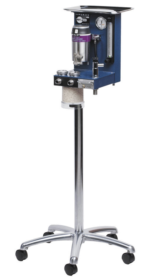 Small animal veterinary anesthesia workstation VSA2100 Vetland