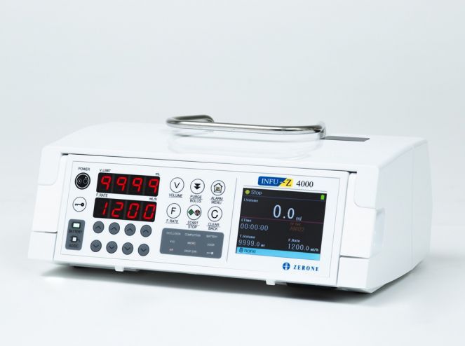 1-way infusion pump - INFU-Z 4000 - ZERONE - volumetric / adult