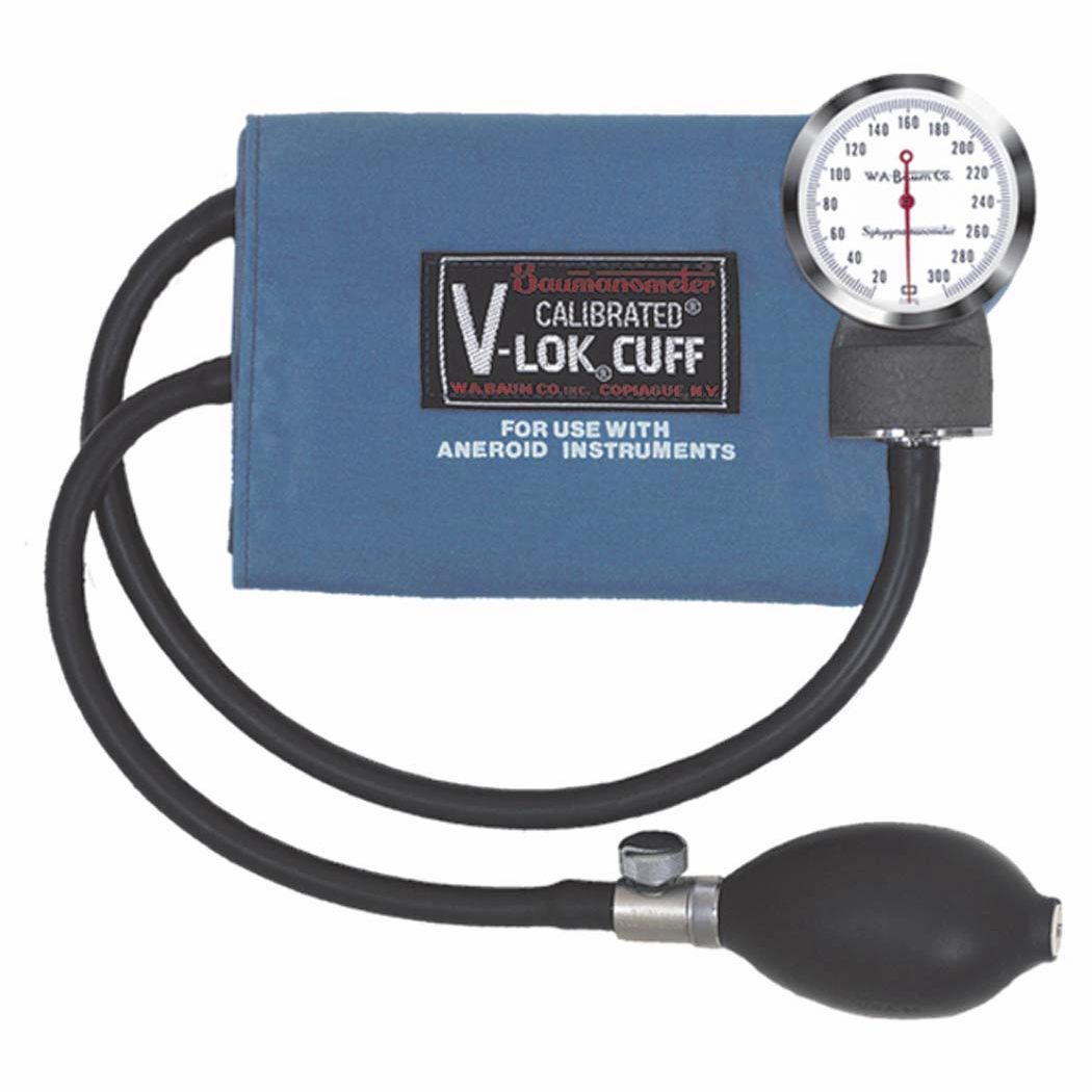 Cuffmounted sphygmomanometer Pocket Series W.A. Baum