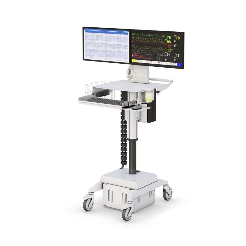 Height-adjustable computer cart - 772731 - AFC Industries