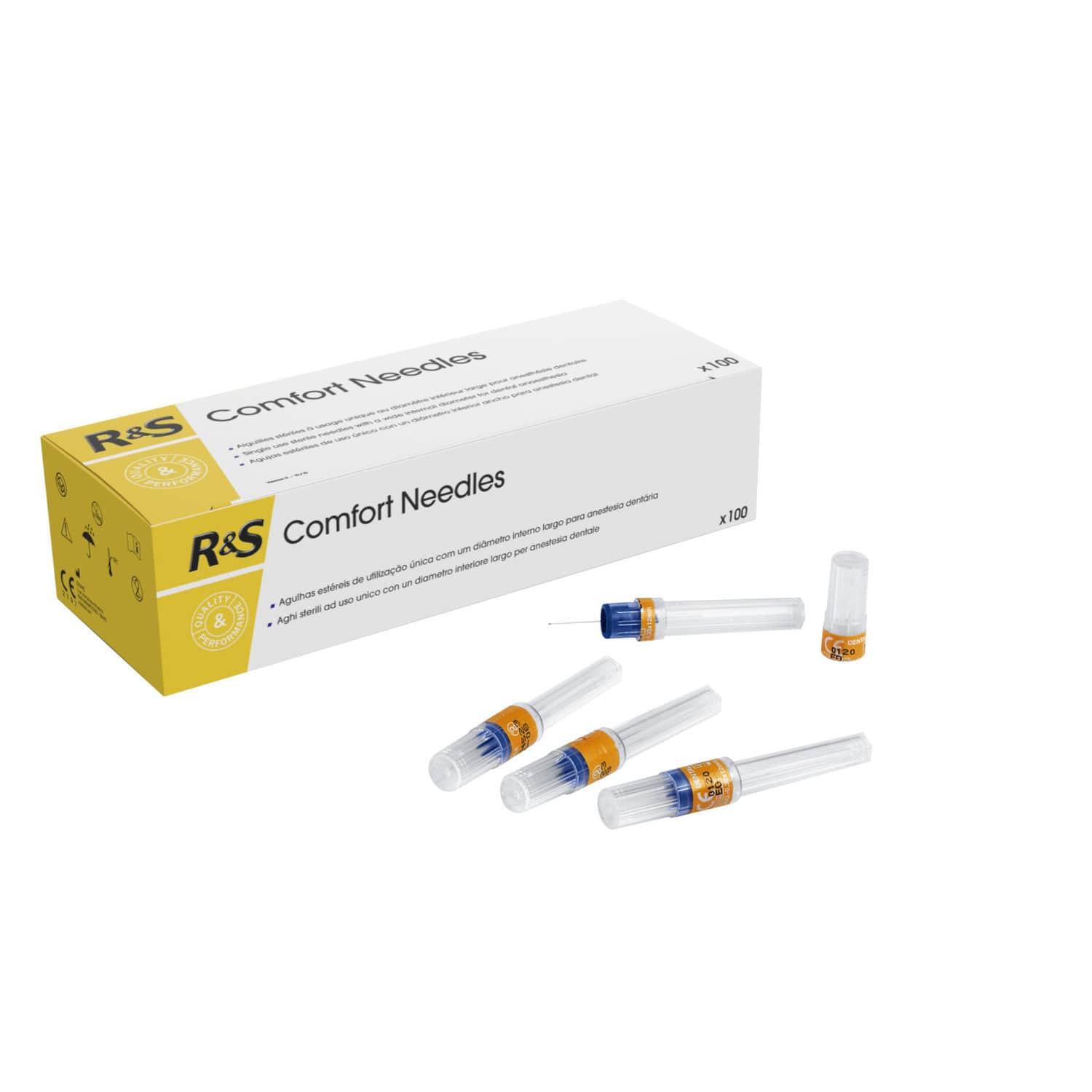 Dental anesthesia needle 208092 R&S sterile / safety / 30G