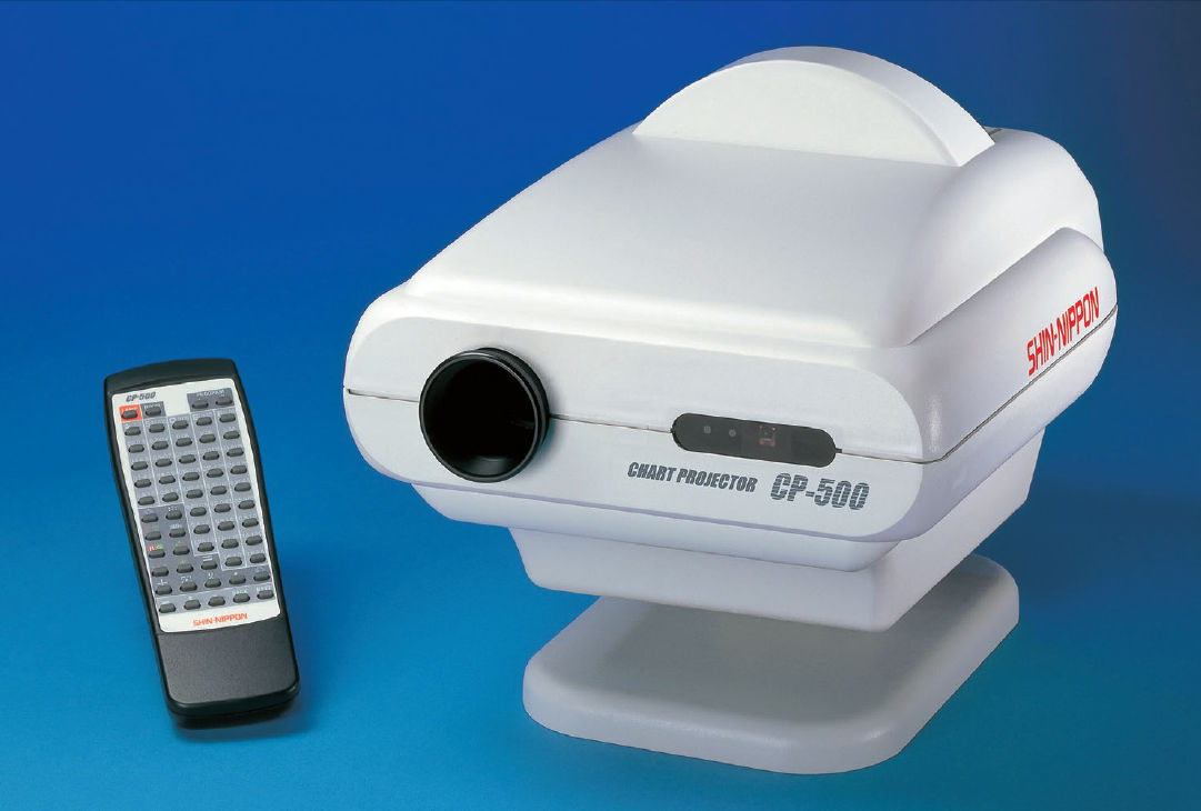 Remotecontrolled ophthalmic chart projector CP500 ShinNippon