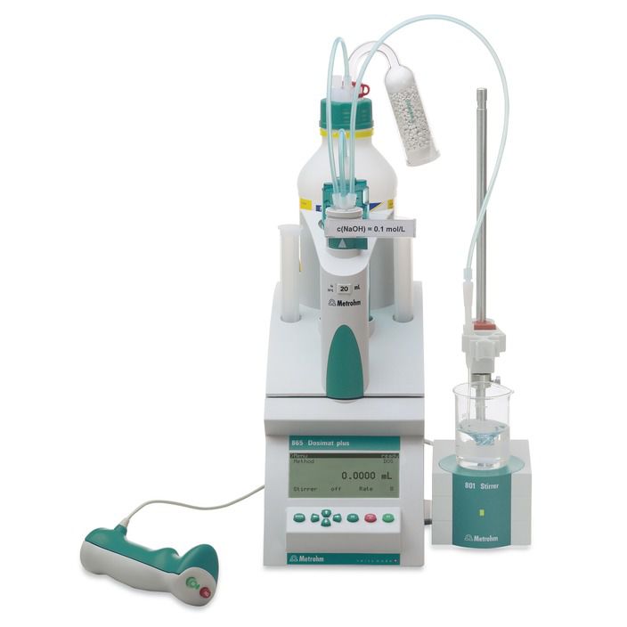 Laboratory dosing unit 865 Dosimat plus Metrohm for titrators