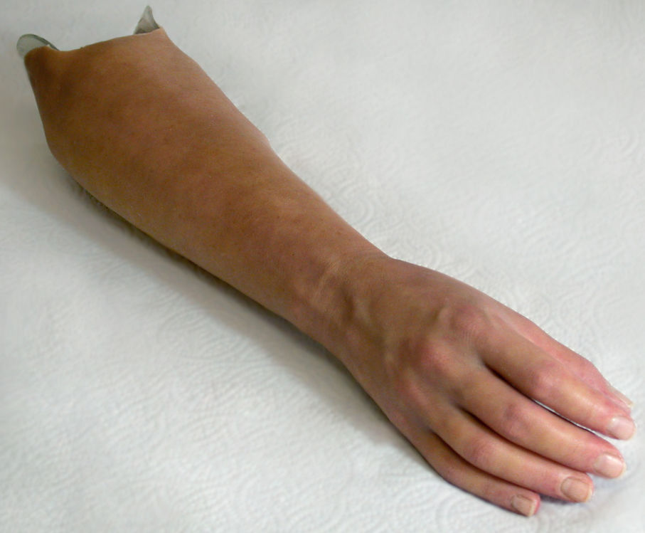 Myoelectric hand prosthesis Aesthetic Prosthetics hook clamp / adult