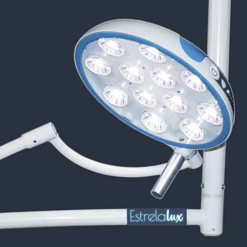 Ceilingmounted surgical light Estrela LUX series EverestTecnovet