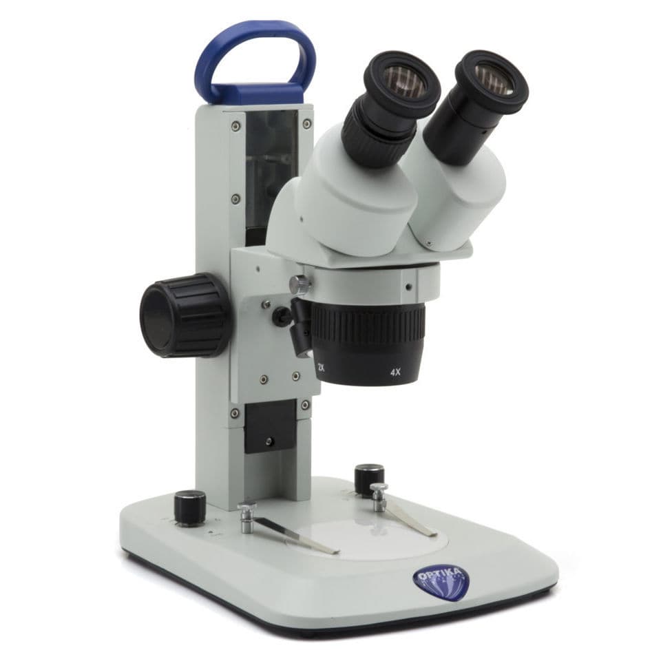 Optical stereo microscope SLX1 Optika Italy for teaching