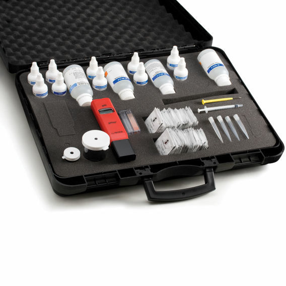 Water analysis test kit HI3817 HANNA Instruments iron / chloride / pH
