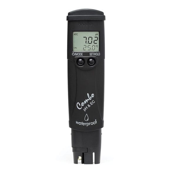 Laboratory pH meter Combo® HANNA Instruments portable / with