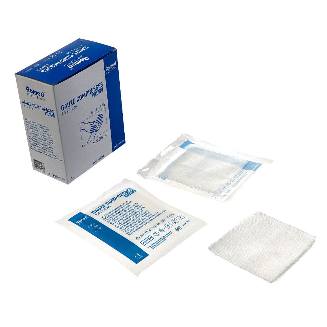 Gauze swab GCS050 Romed Holland sterile