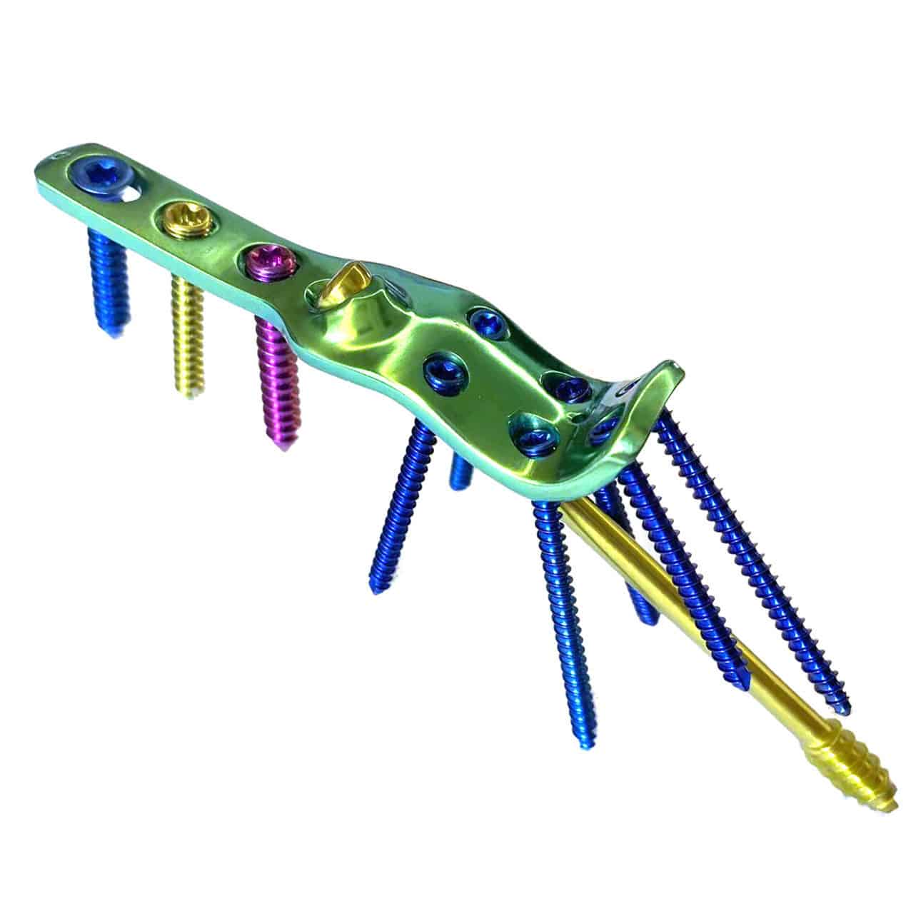 Ankle arthrodesis plate HJVALOC 01 HealthJoy Medical locking