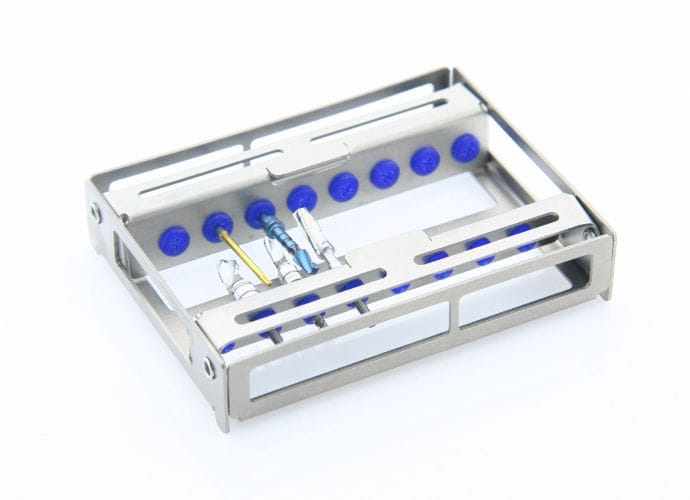 Dental instrument sterilization cassette 500931 NICHROMINOX