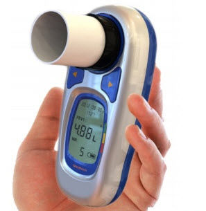 Electronic spirometer - Spiro P - Meditech Equipment - hand-held