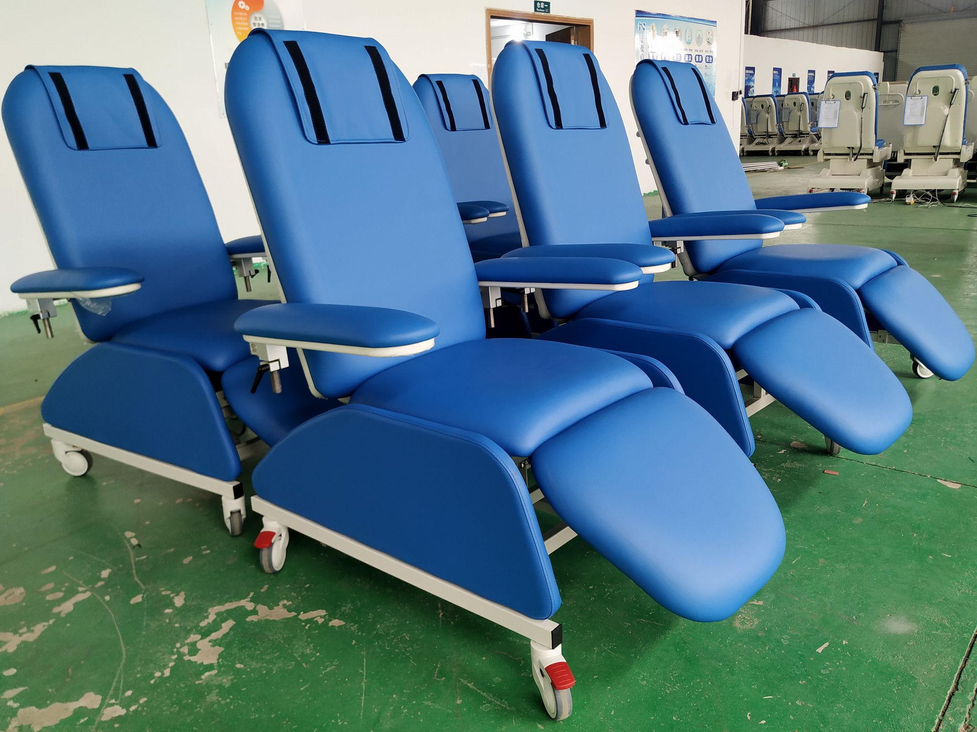 Electric dialysis chair PYYD810 Nanning Passion Medical Equipment 3section