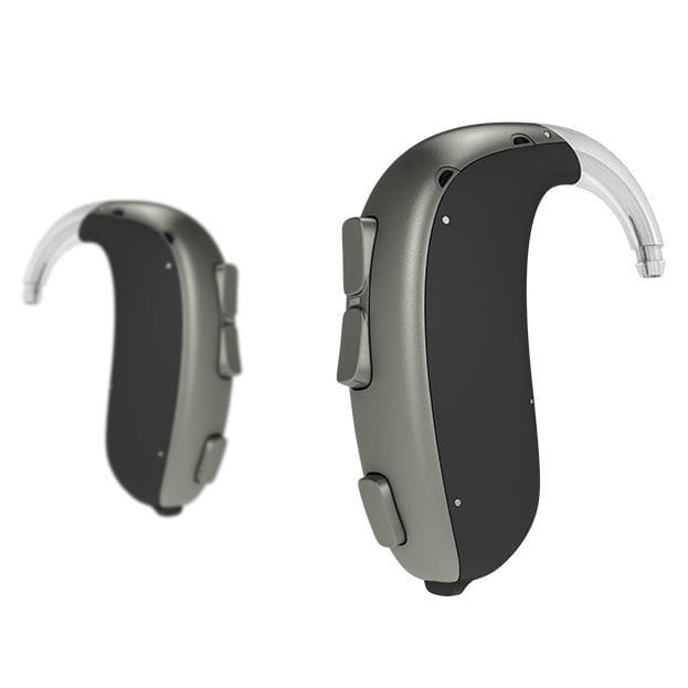 BTE hearing aid Leox bernafon bluetooth® / black / gray