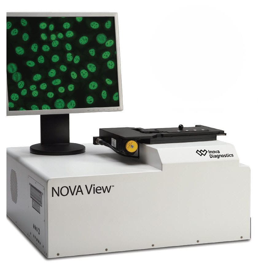 Immunofluorescence microscope NOVA View® Inova Diagnostics