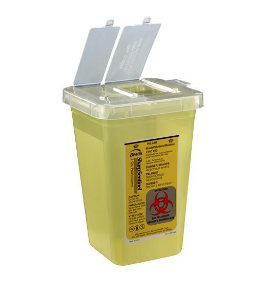 Needle container 100 030, 100 040 BEMIS Health Care syringe