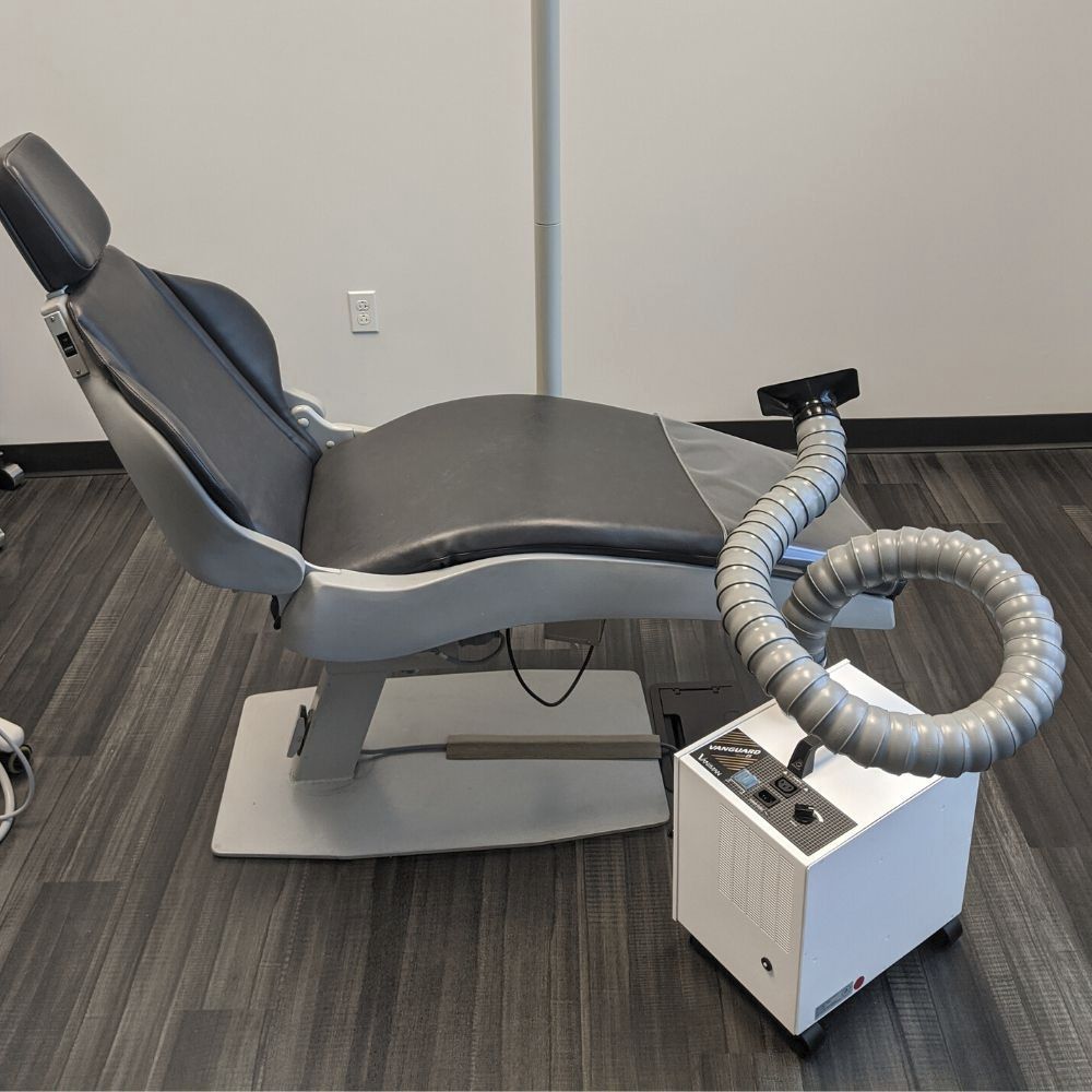 Dental clinic suction system Vanguard Gold Vaniman compact / mobile